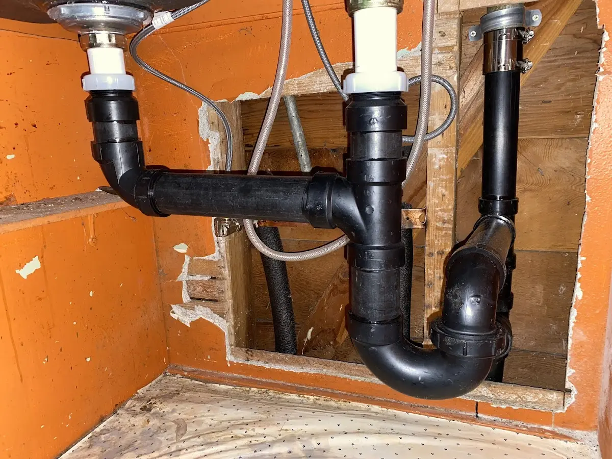 Professional Pipe Bursting equipment and tools on the job in Rush